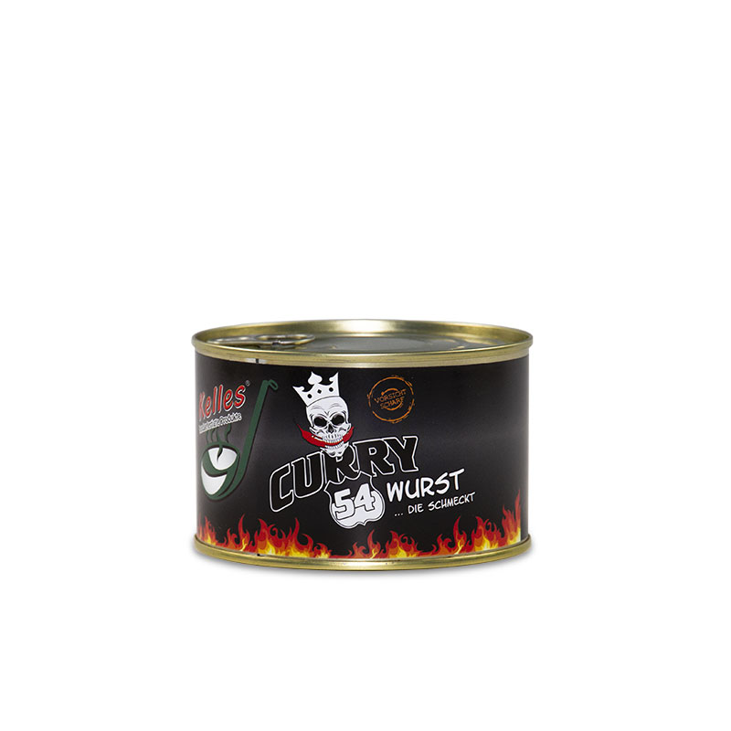 Kelles Curry 54 Wurst extra scharf 150g